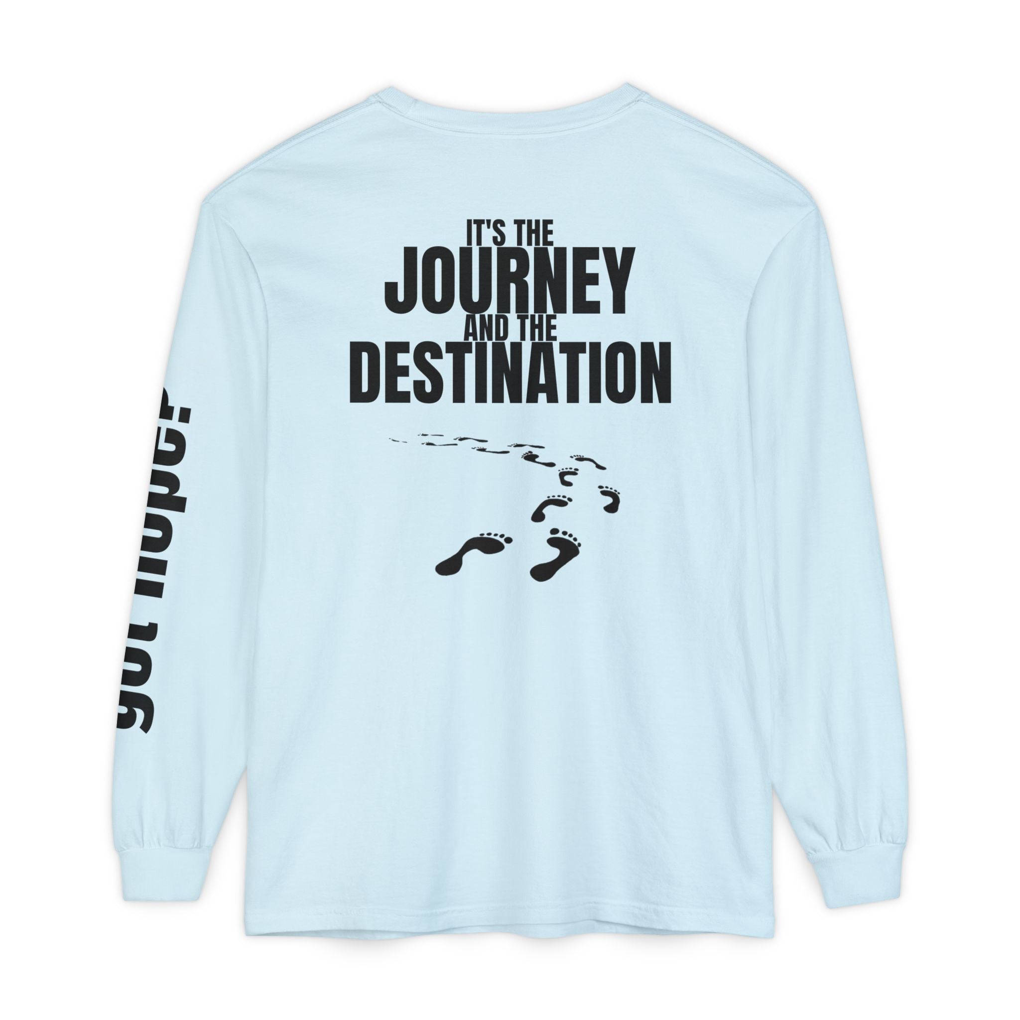 315 It’s the Journey Unisex Long Sleeve T-Shirt - Inspirational Casual Wear