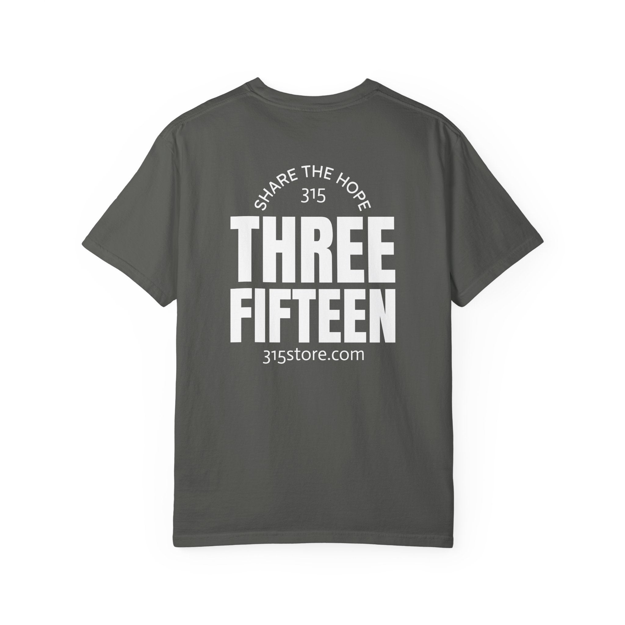 1 - Multi Colors Share the Hope Three Fifteen Graphic T-Shirt