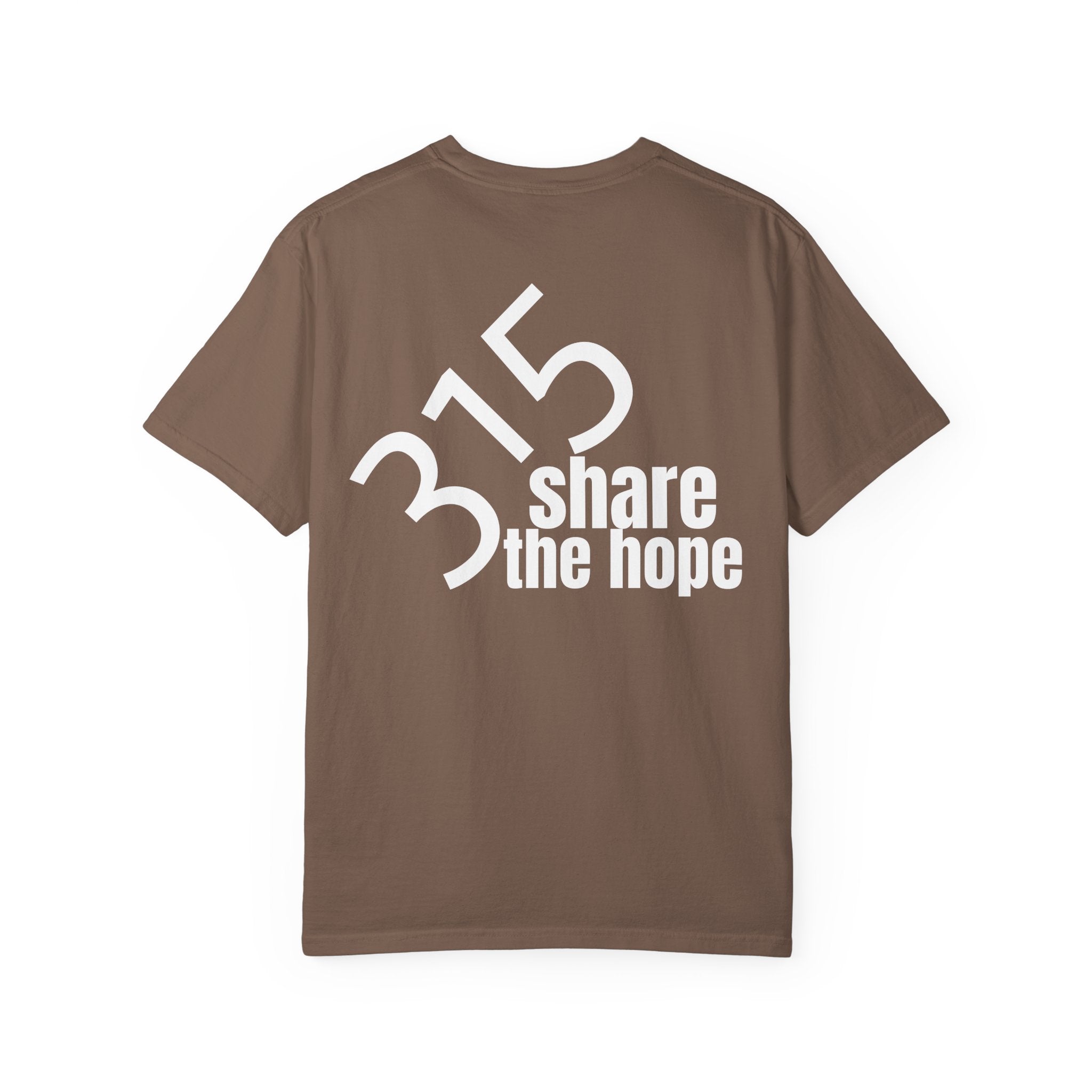 1 - Multi Colors 315 "Share the Hope" Graphic T-Shirt