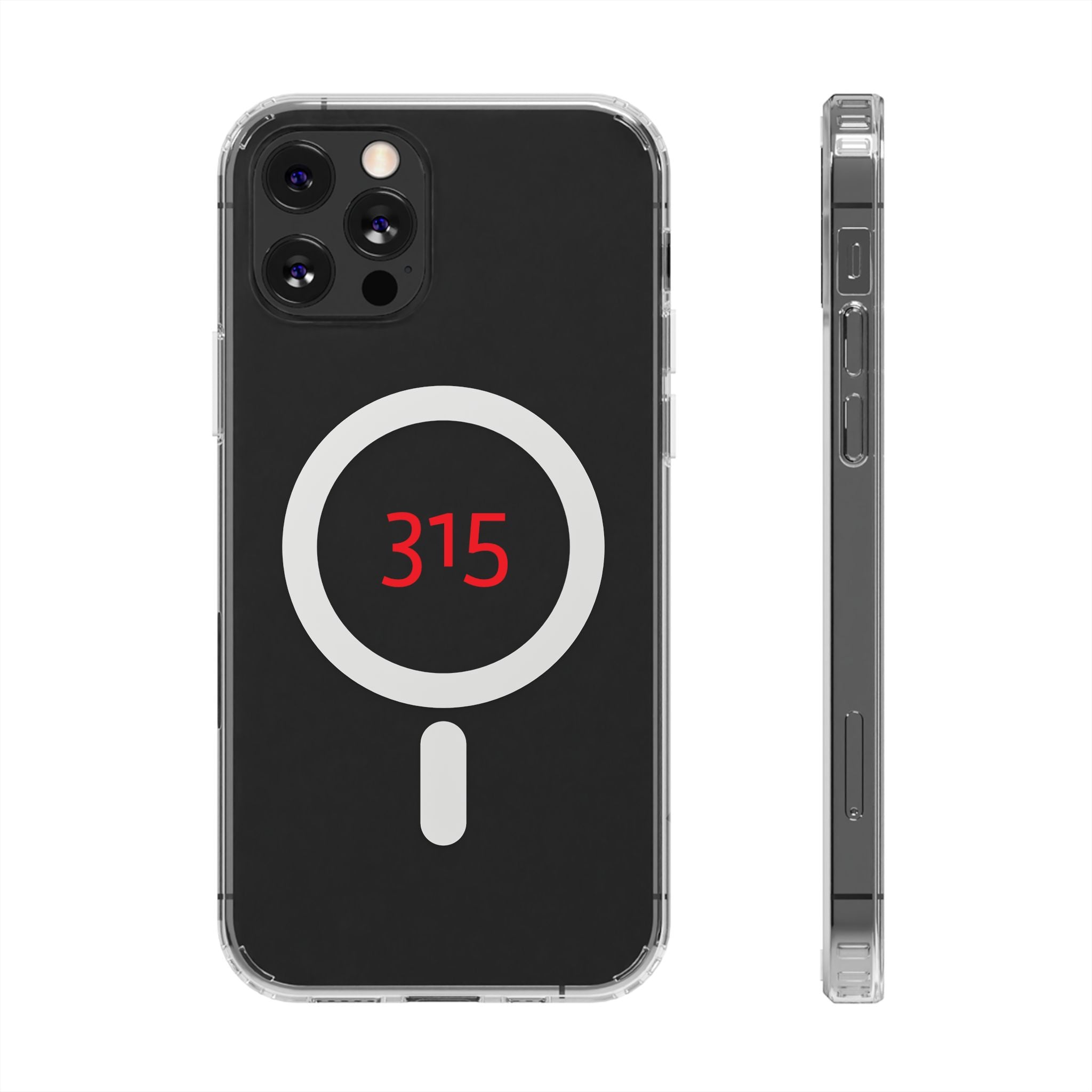 Clear Magnetic Impact Phone Case — Transparent Shockproof MagSafe-Compatible