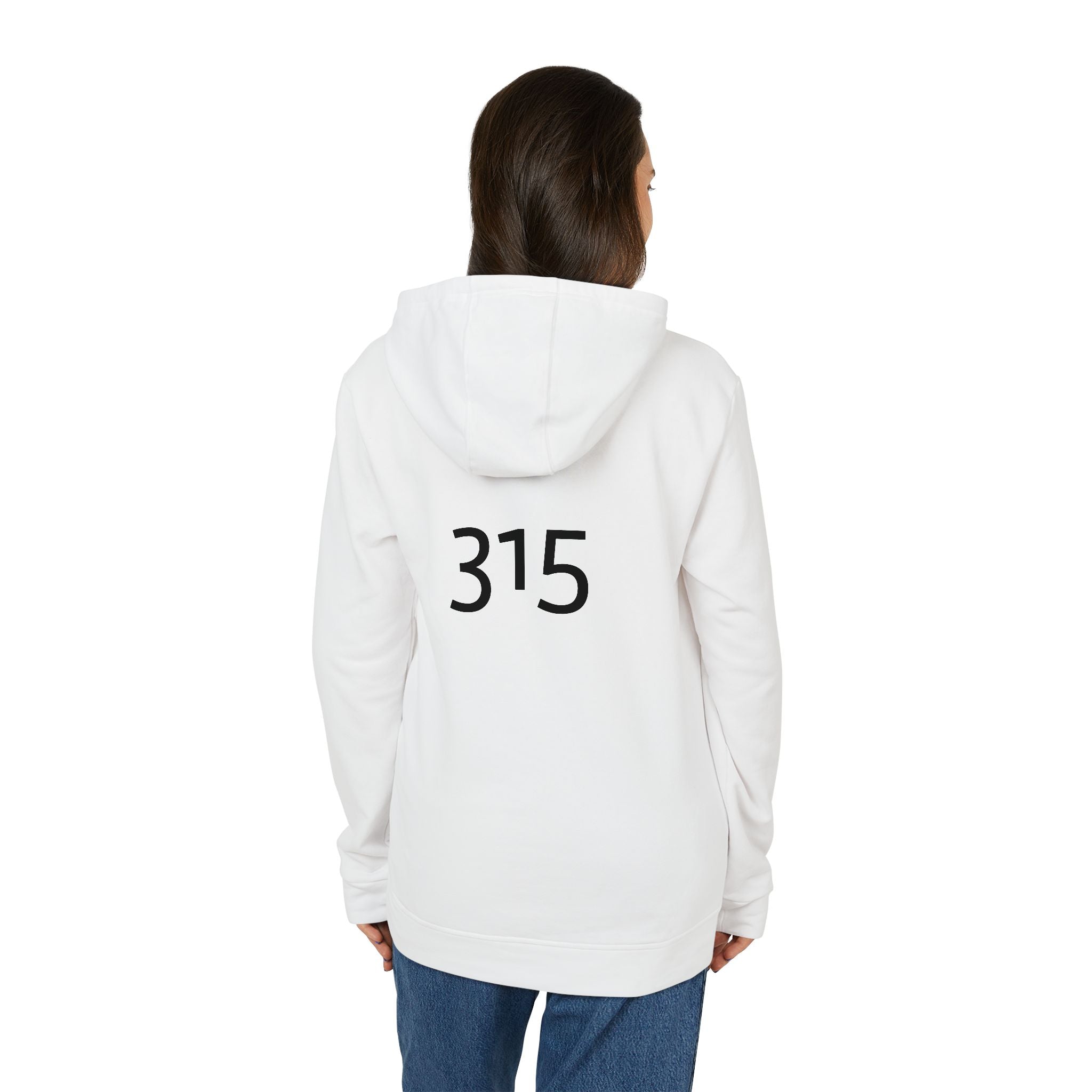 16 - Three Fifteen Adidas Hoodie (315 Back Print)