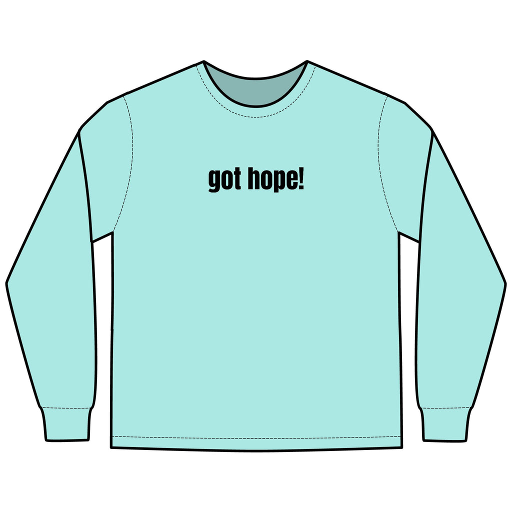 Be Living Proof  Multi Colors Hanes Garment-Dyed Long Sleeve T-Shirt with 315 Print