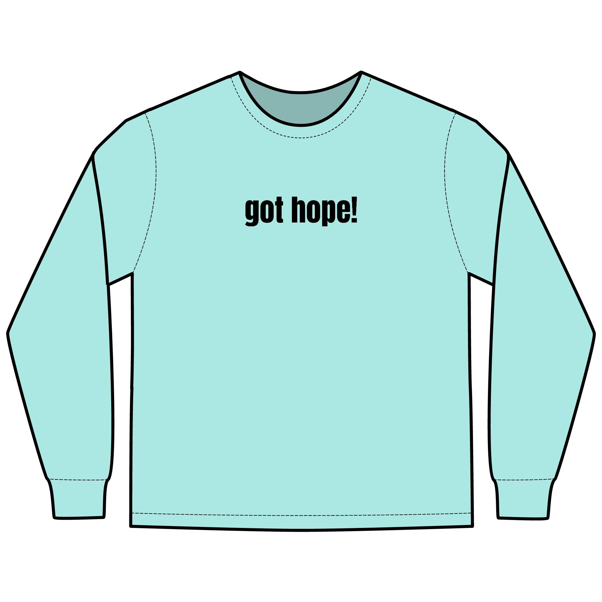 Be Living Proof  Multi Colors Hanes Garment-Dyed Long Sleeve T-Shirt with 315 Print