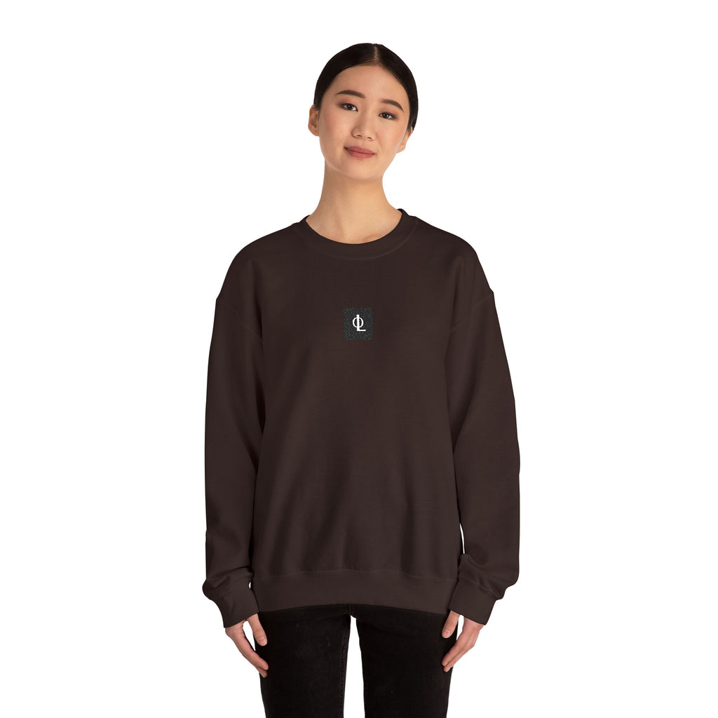 Outcome Leadership Crewneck Sweatshirt — Motivational Black Pullover