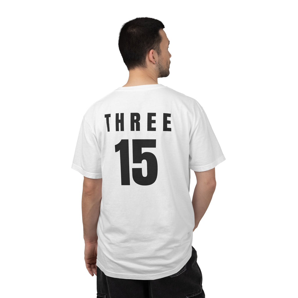 1 - Three 15 Multi Colors Front and Back Graphic T-Shirt
