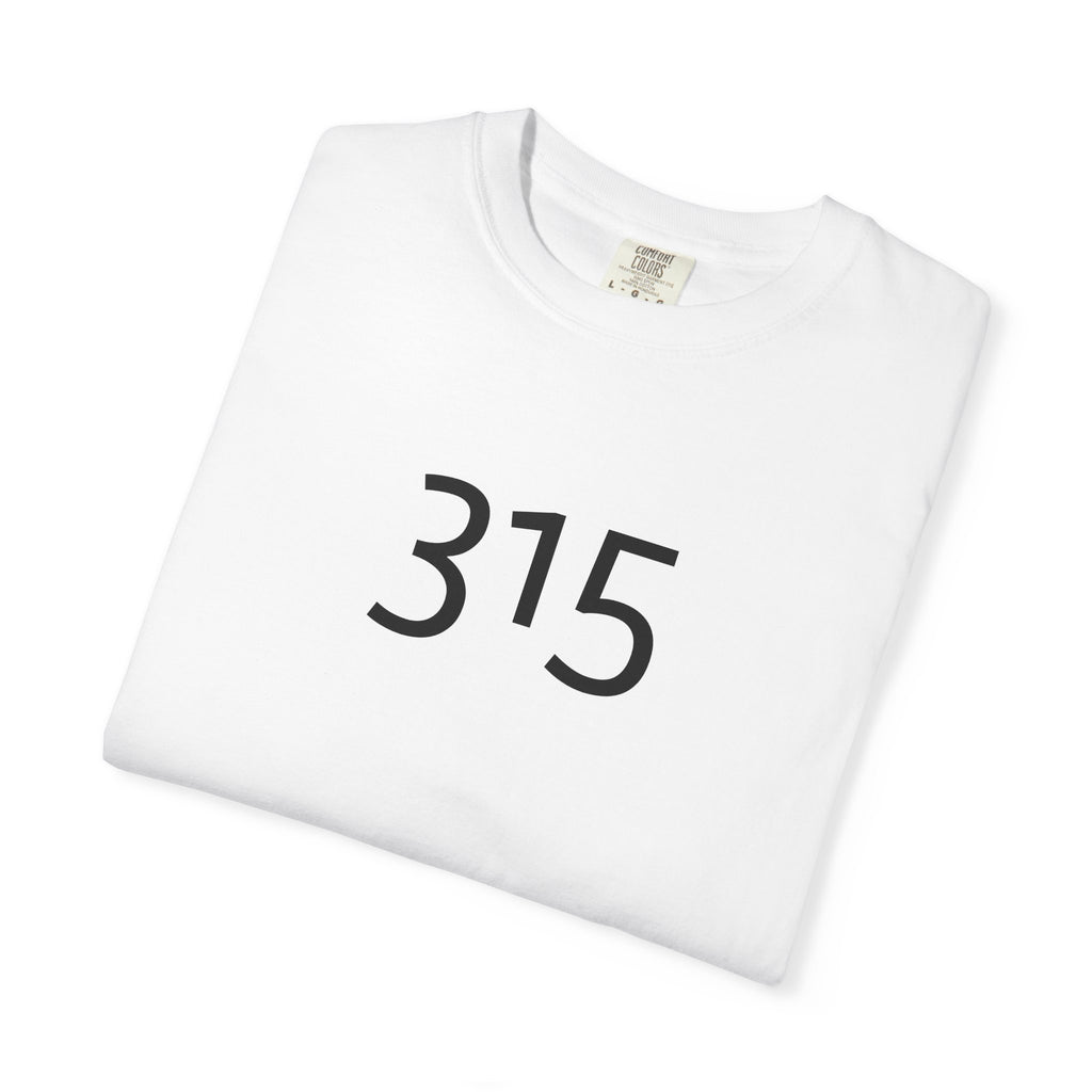 315 White Shirt  “Questions and Answers Color Graphic” Store Graphic T-Shirt