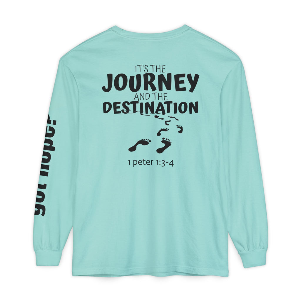 12 - Long sleeve tee 315 It’s the Journey Unisex Long Sleeve T-Shirt - Inspirational Casual Wear
