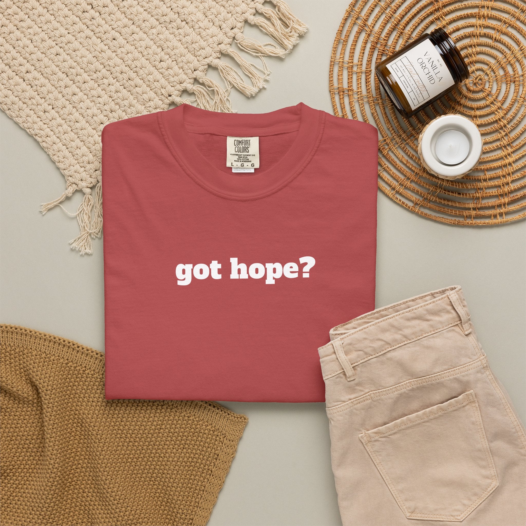 1 - Multi Colors Got Hope? Bold 315 Graphic T-Shirt
