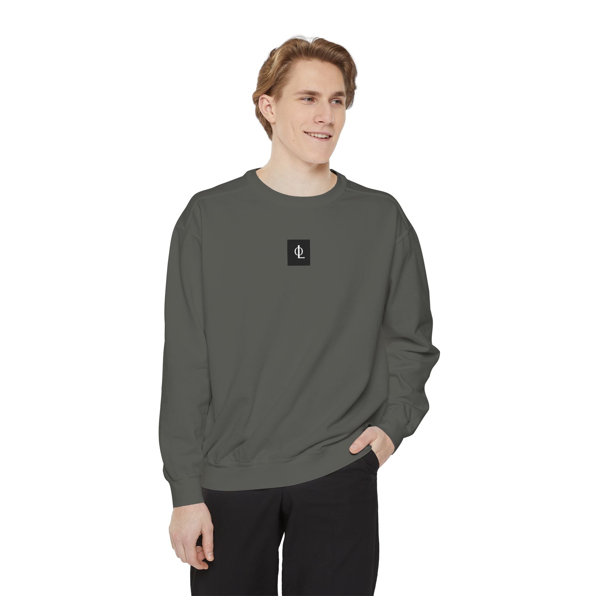 Outcome Leadership Multi Color Cozy  “Influence Matters” Unisex Garment-Dyed Sweatshirt for Everyday Comfort