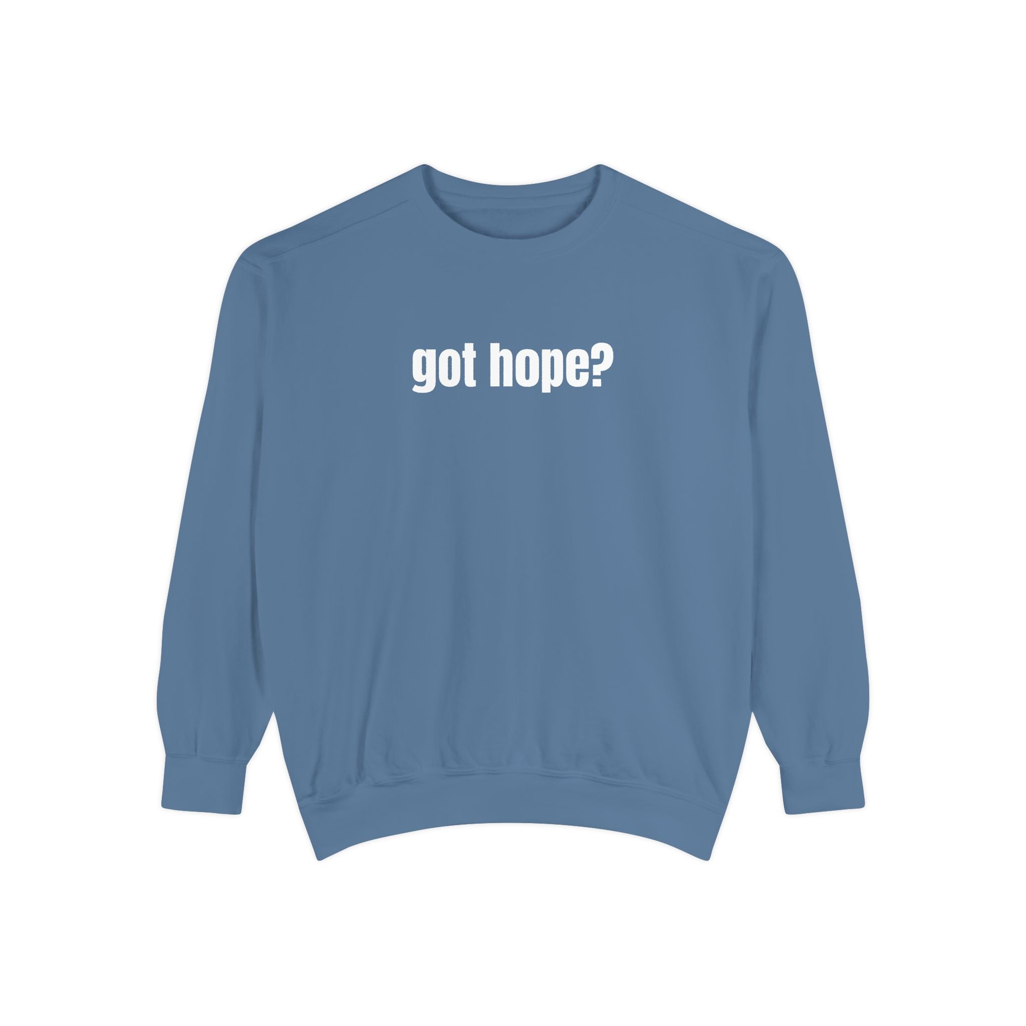 15 - Got Hope - Multi Color Cozy “A Helping Hand” Unisex Garment-Dyed Sweatshirt for Everyday Comfort