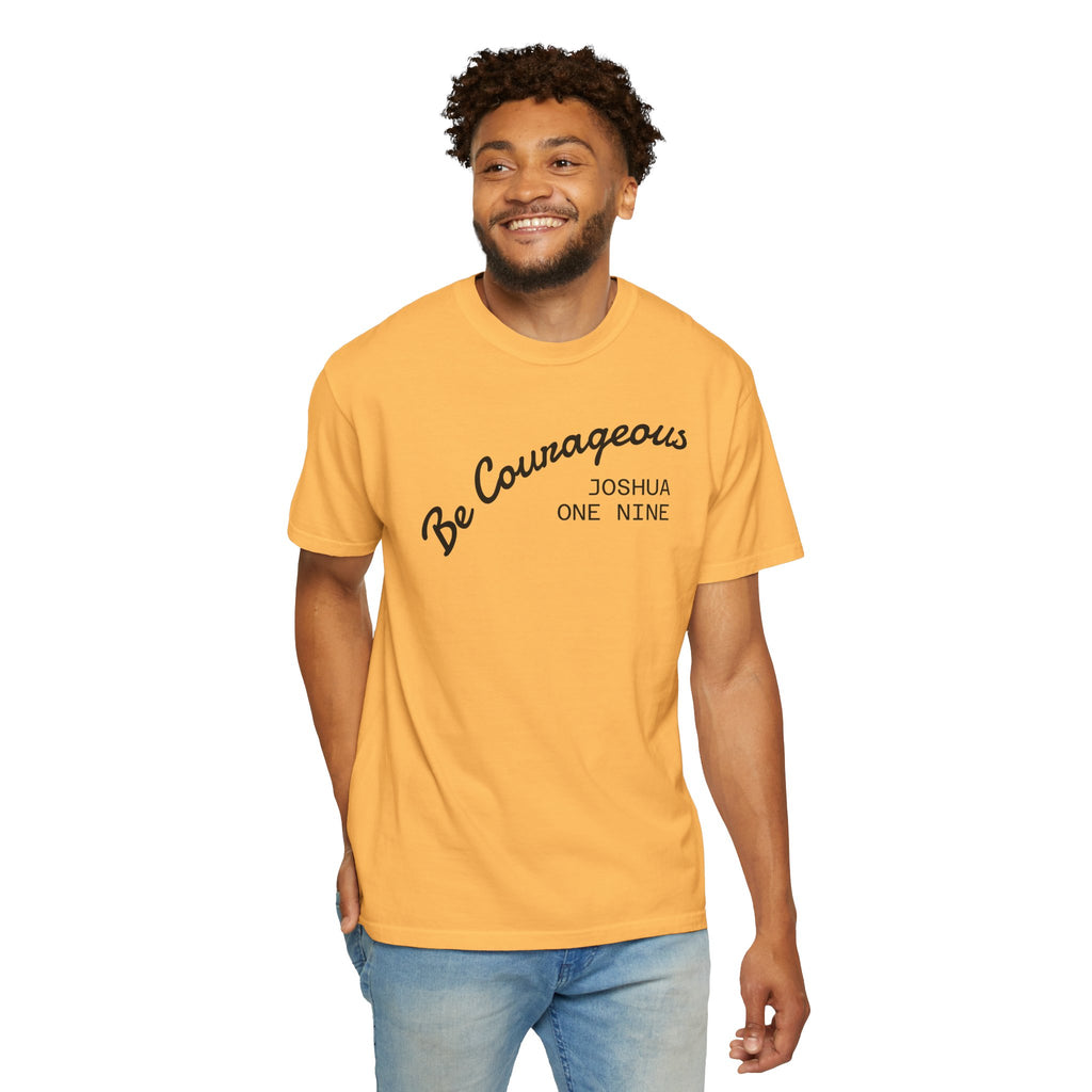 01 - Courageous Joshua One Nine Multi Colors Graphic T-Shirt