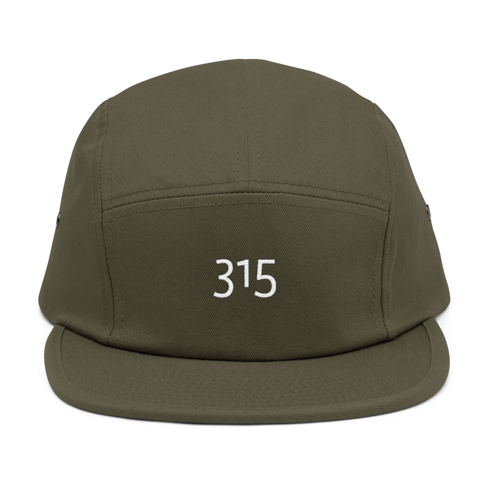 3 - Hat Embroidered 5 Panel Cap - Casual Streetwear with Unique Design (315)