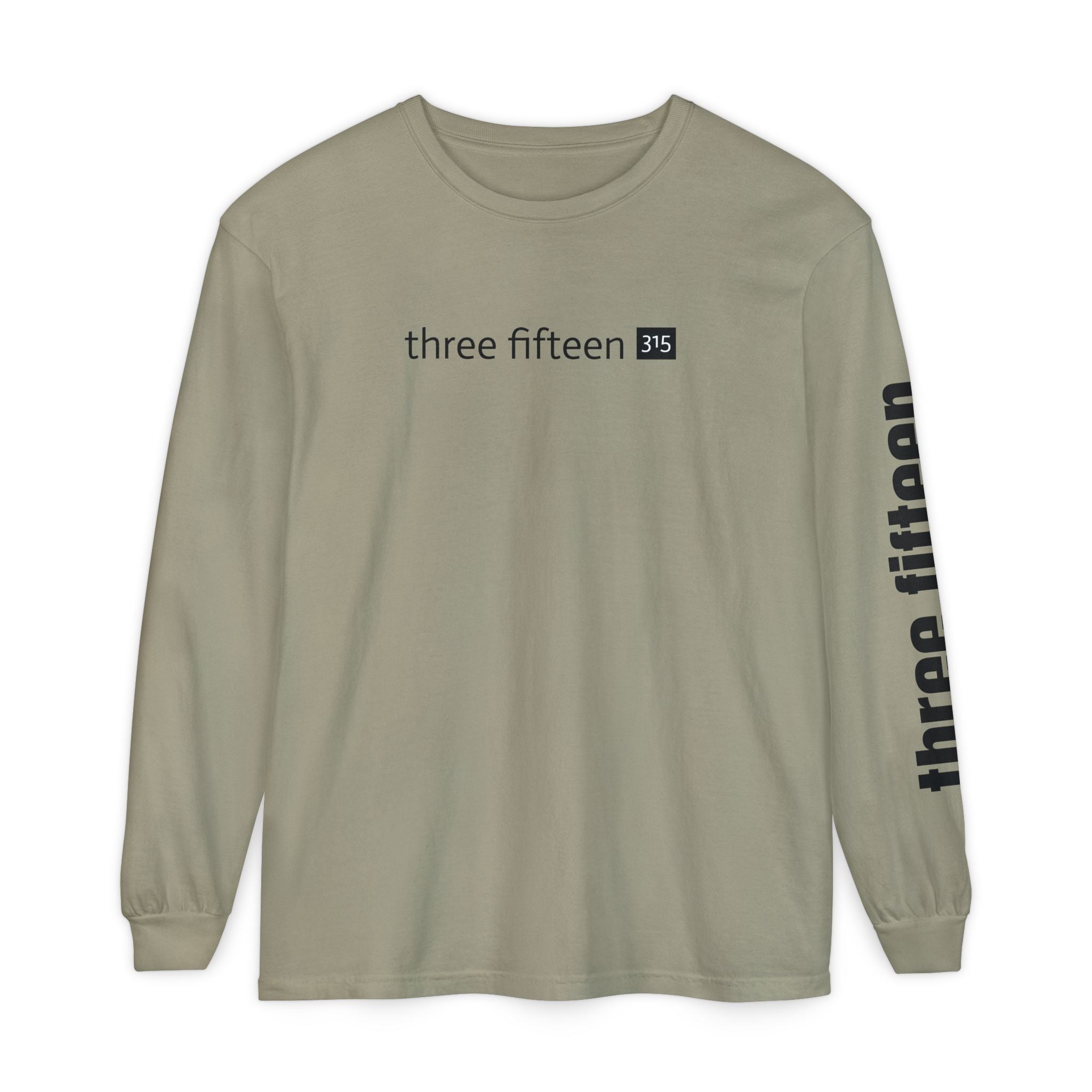 12 - Unisex Long Sleeve T-Shirt -Square 315 Inspirational Casual Wear