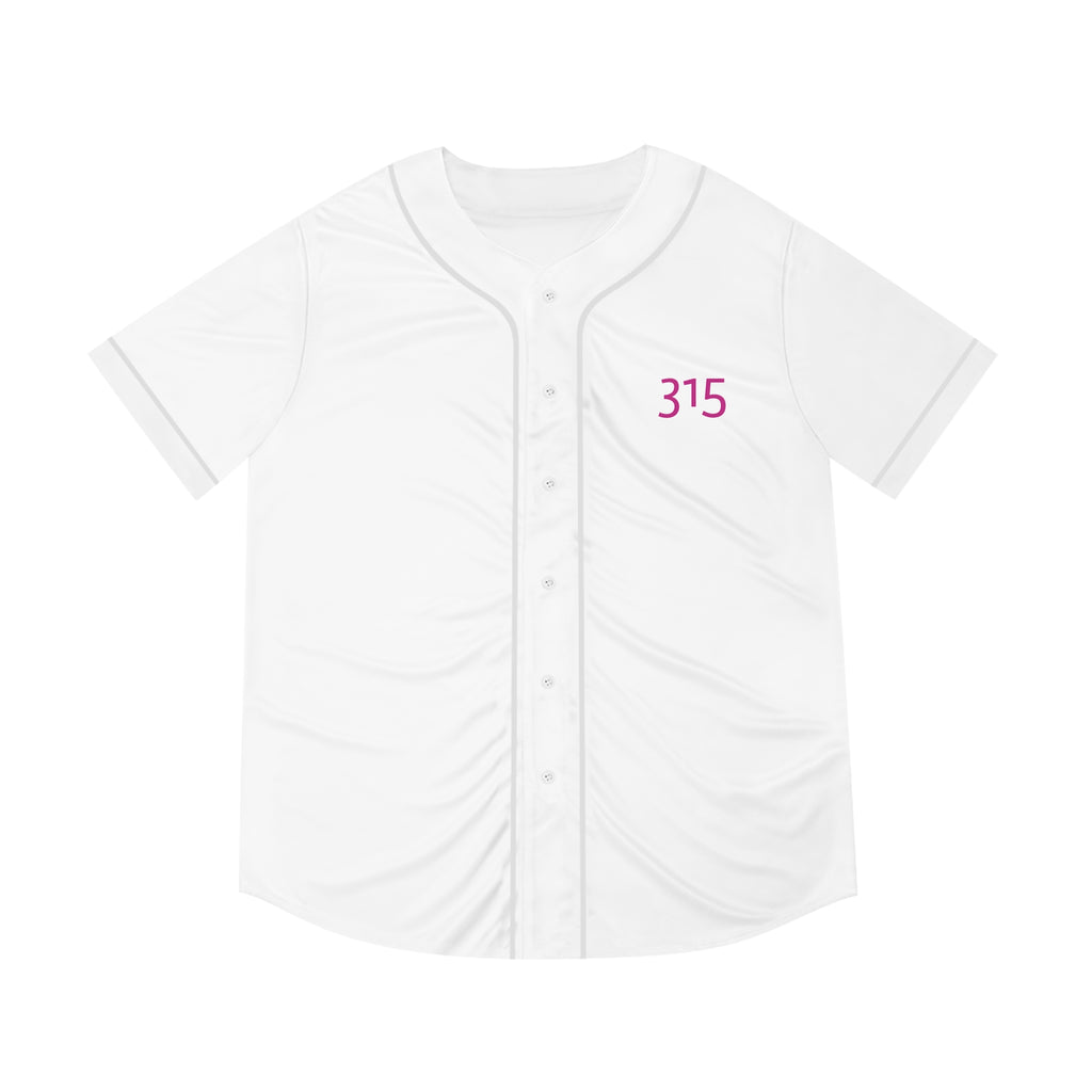 Three-Fifteen Stylish Men's Baseball Jersey with Custom Number 315