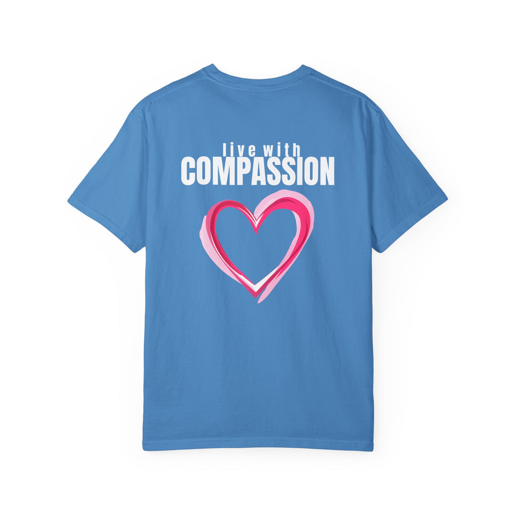 315 Multi Color - Live With Compassion - Multi Colors 315 Graphic T-Shirt