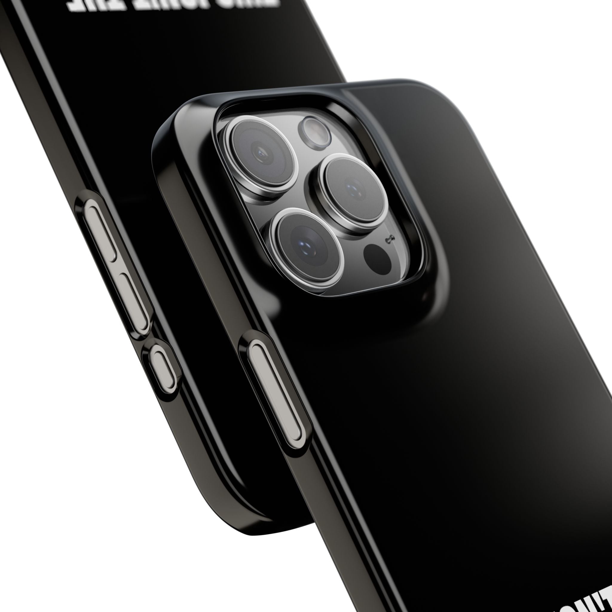 36 - Phone case Slim Phone Case — "This Isn't the End of My Story" Motivational Black Protective Cover
