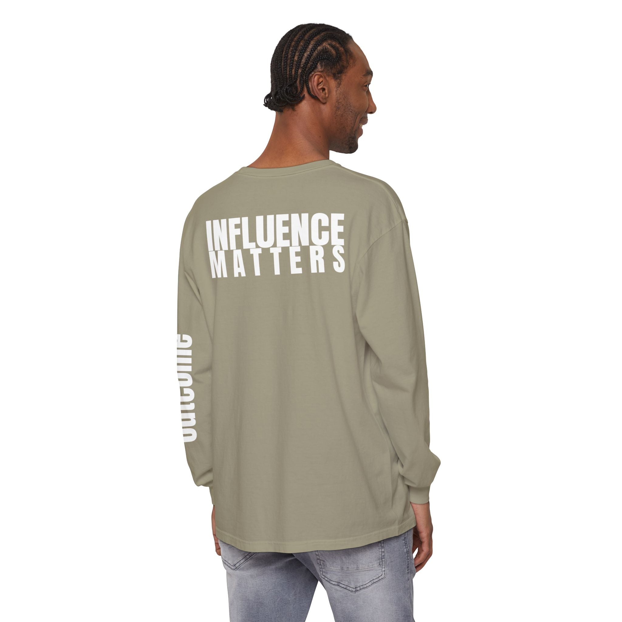 Influence Matters Unisex Long Sleeve T-Shirt - Inspirational Casual Wear