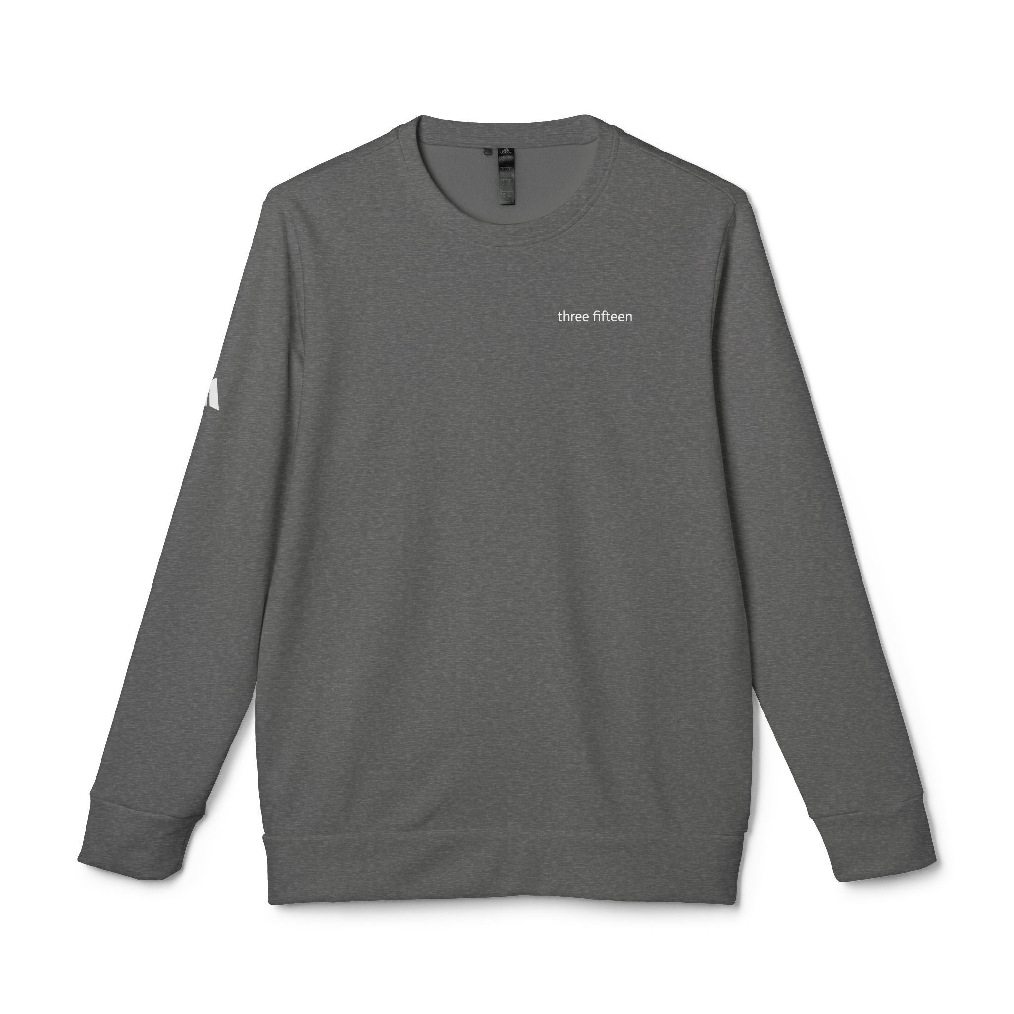 15 - Three Fifteen Adidas Multi Color Crewneck Sweatshirt — Subtle Logo Fleece