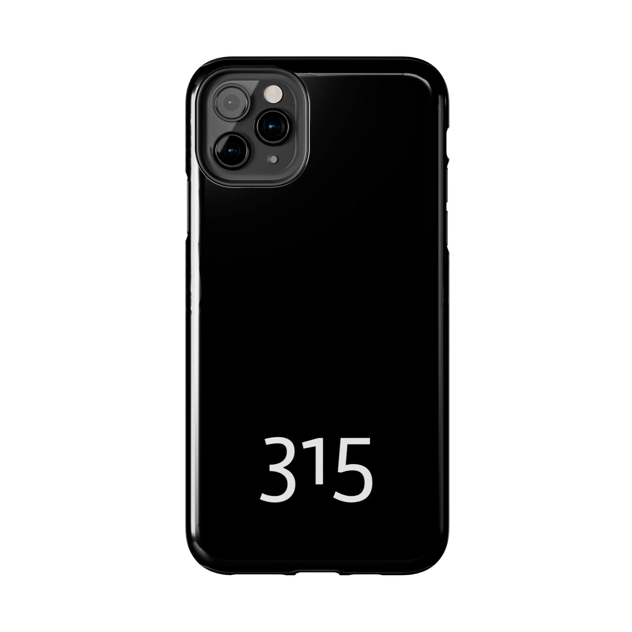 36 - Phone case 315 Tough Phone Case — Motivational Black Protective Cover