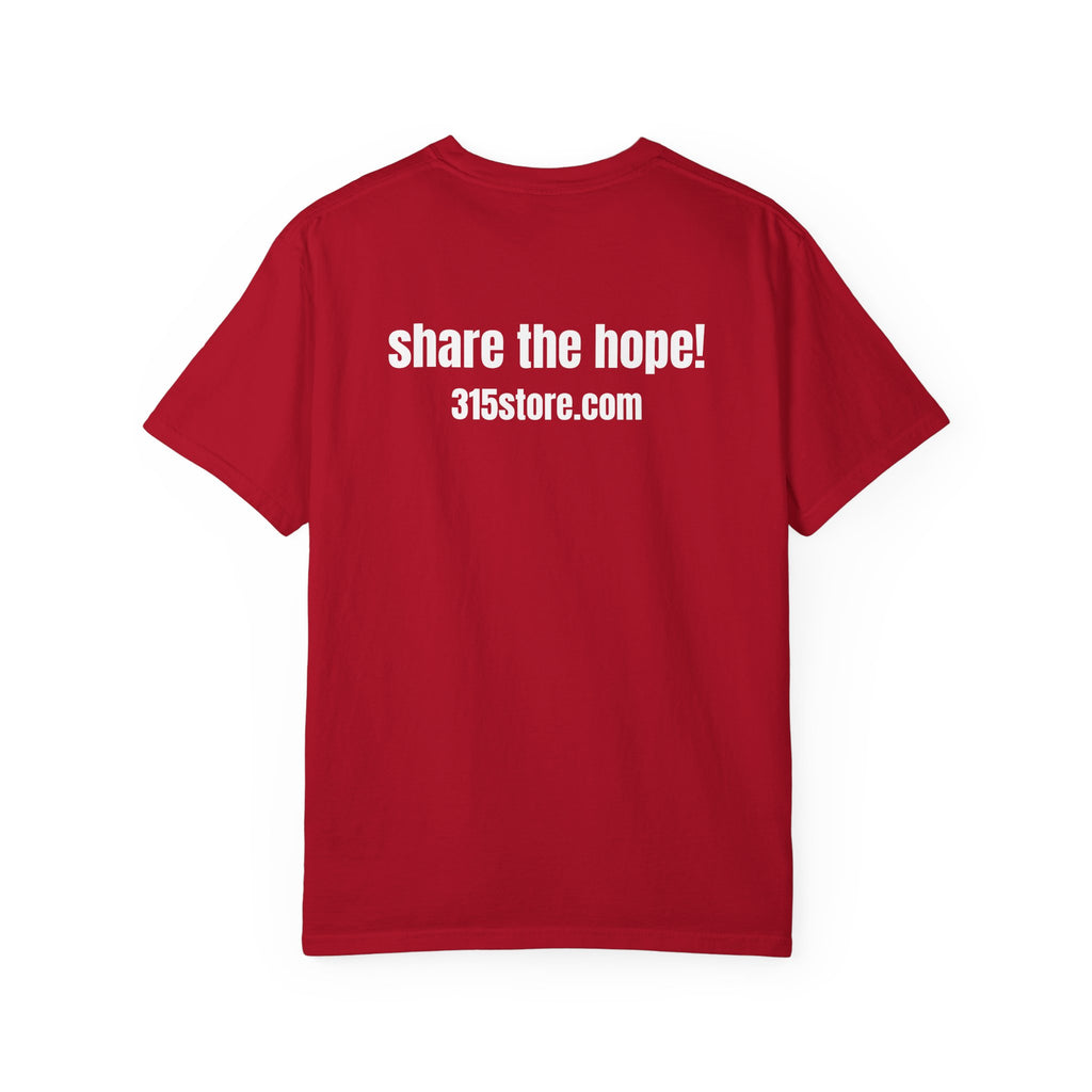 Multi Colors 315 "Share the Hope" Graphic T-Shirt