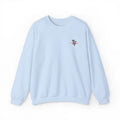 15 - TF Three Fifteen Embroidered Crewneck Sweatshirt — Minimal Graphic Pullover
