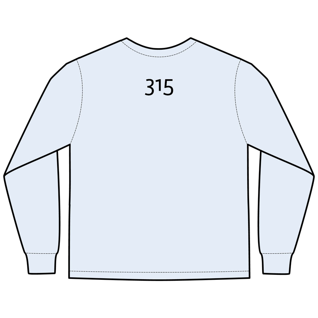 Copy of HOPE Matters Multi Colors Hanes Garment-Dyed Long Sleeve T-Shirt with 315 Print