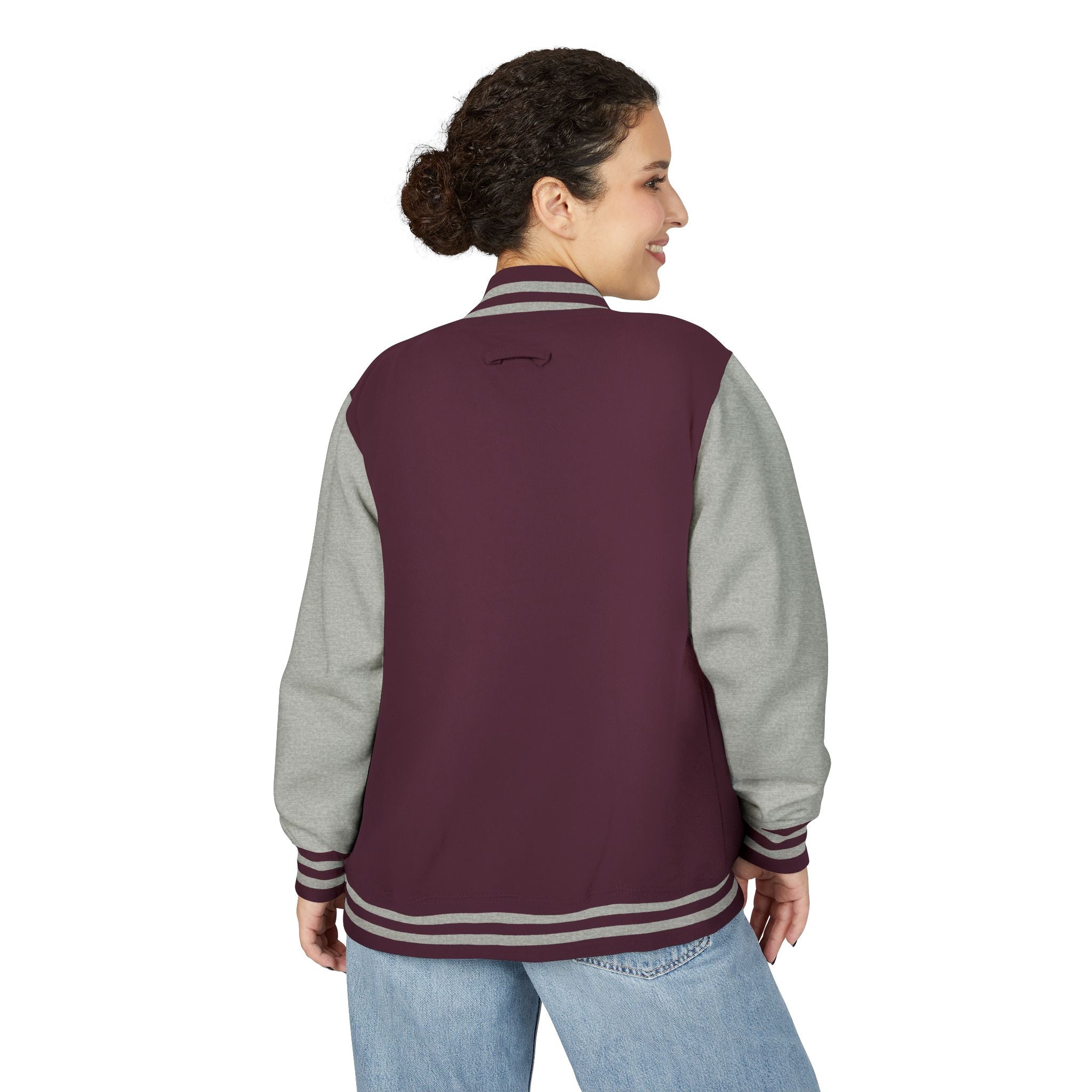 Multi Color Unisex Heavyweight Letterman Jacket - Classic Athletic Style with 315 Detail