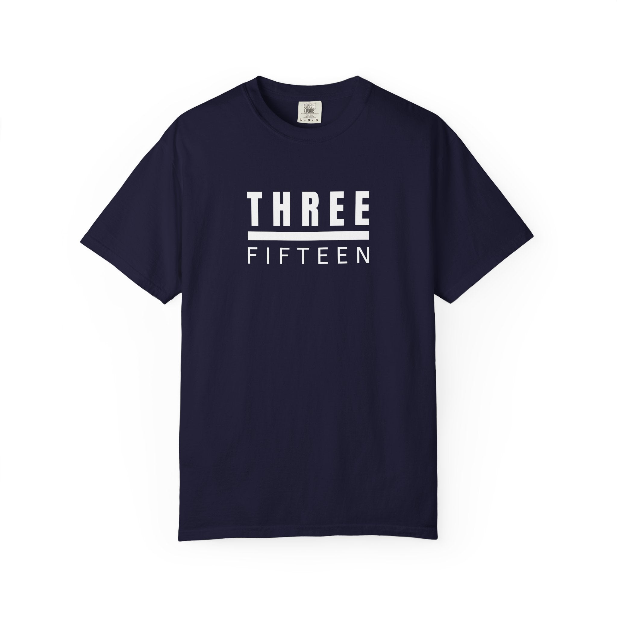 1 - Multi Colors Three Fifteen Graphic T-Shirt