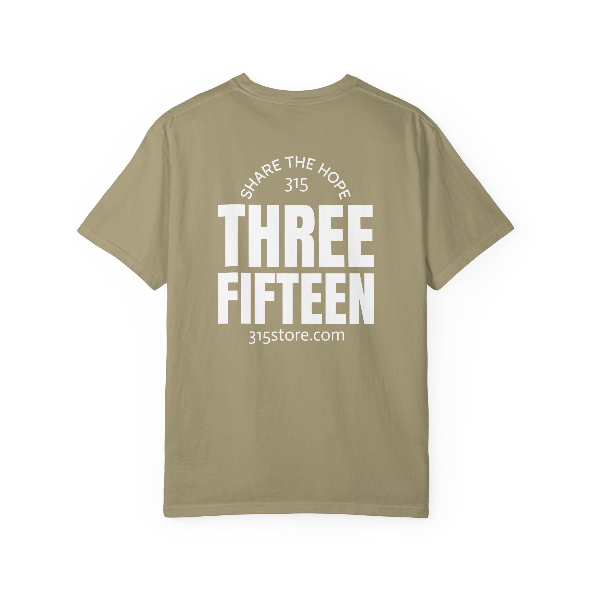 1 - Multi Colors Share the Hope Three Fifteen Graphic T-Shirt