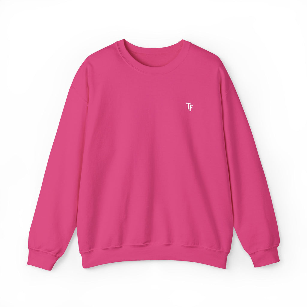15 - TF Three Fifteen Embroidered Crewneck Sweatshirt — Minimal Graphic Pullover