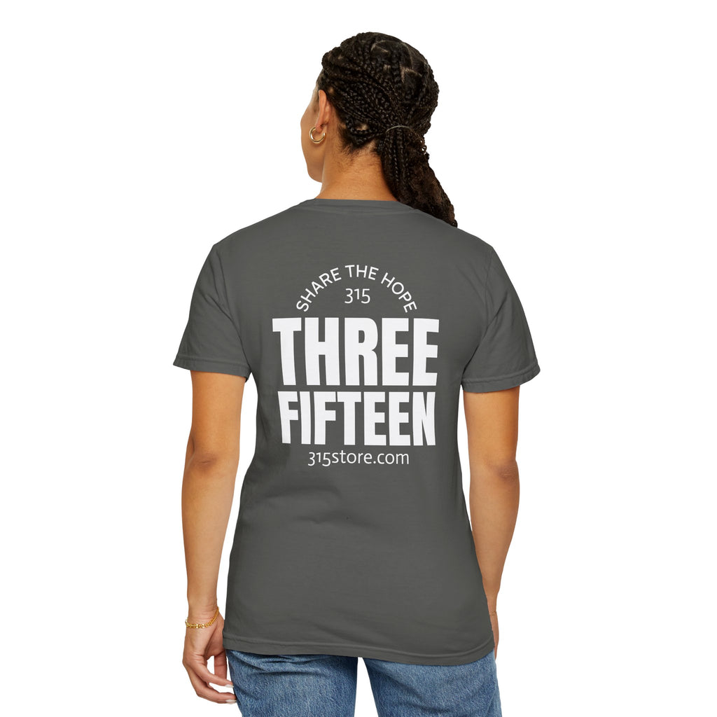 1 - Multi Colors Share the Hope Three Fifteen Graphic T-Shirt