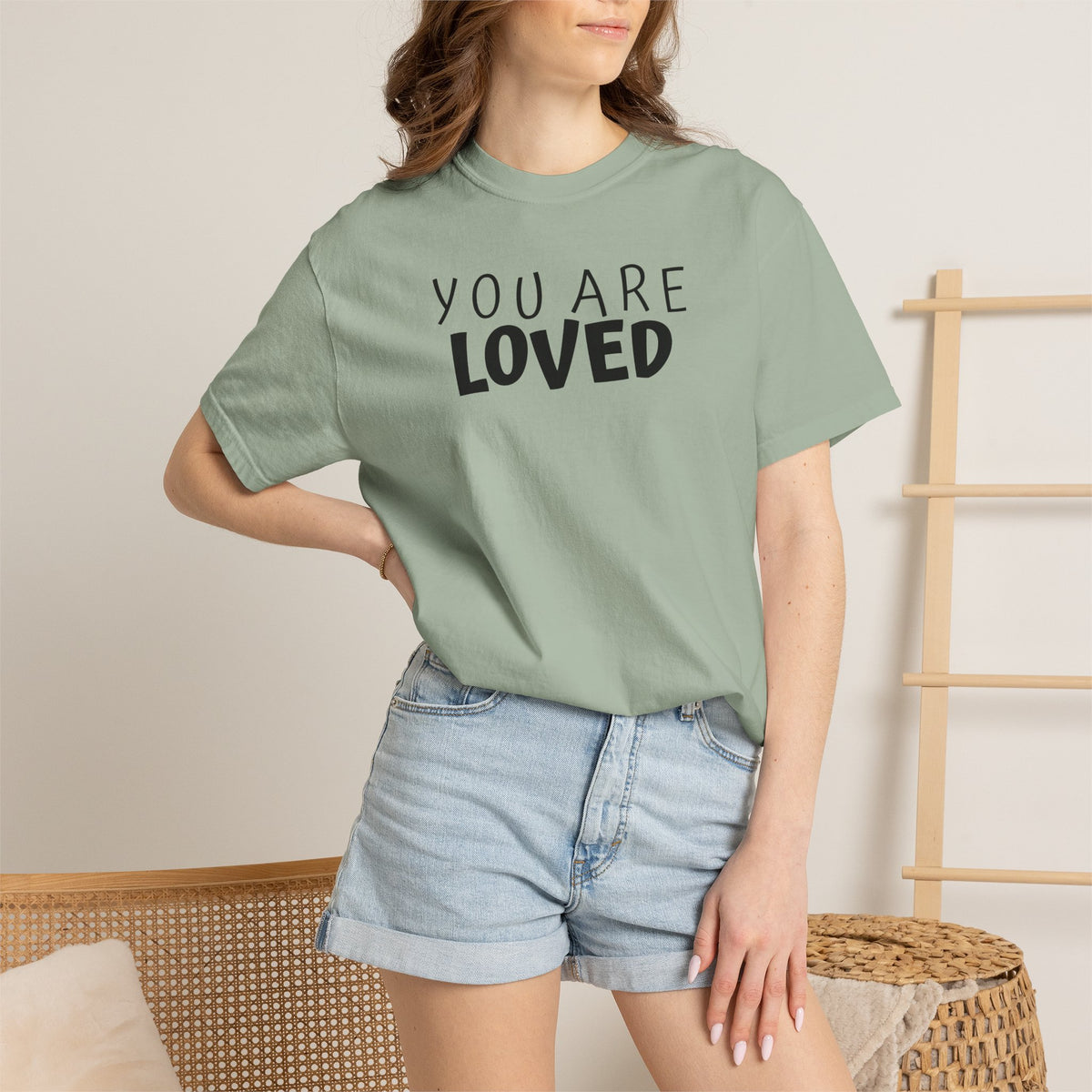 01 - You Are Loved Multi Colors Graphic T-Shirt