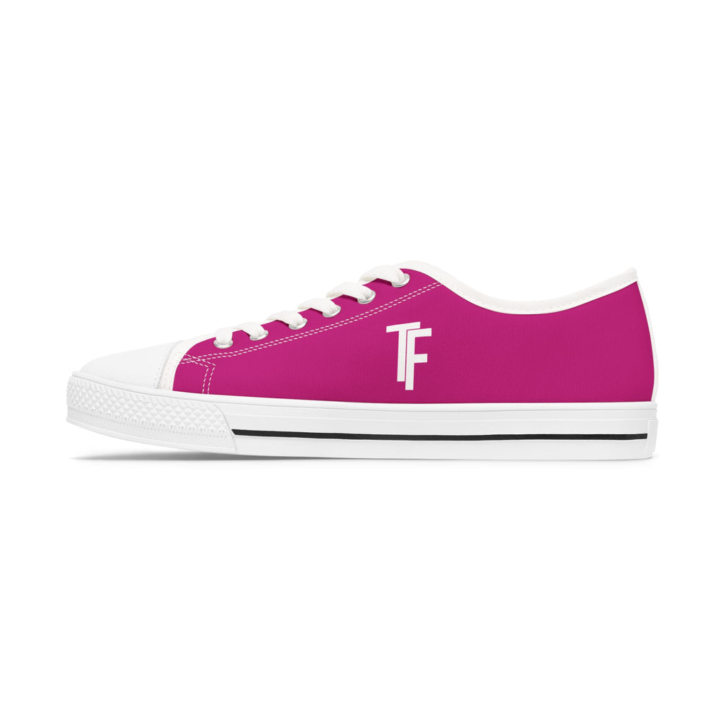 31 - Women's Low Top Sneakers TF — Minimal Grey Canvas Shoes with '315' Side Print