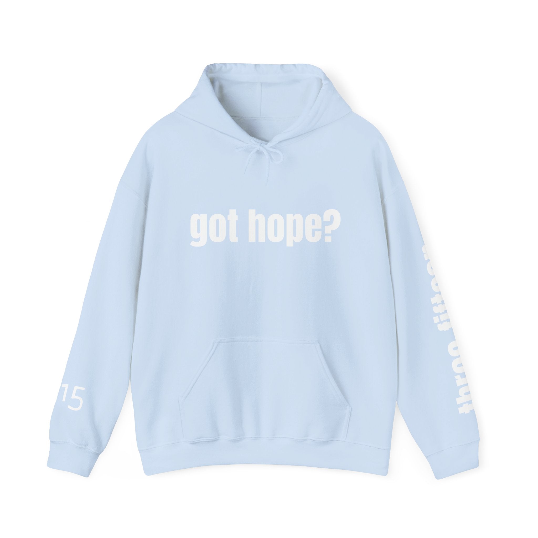 Multi Colors “What the World Needs Now - HOPE”" Inspirational Quote Hoodie - This Isn't The End Of My Story