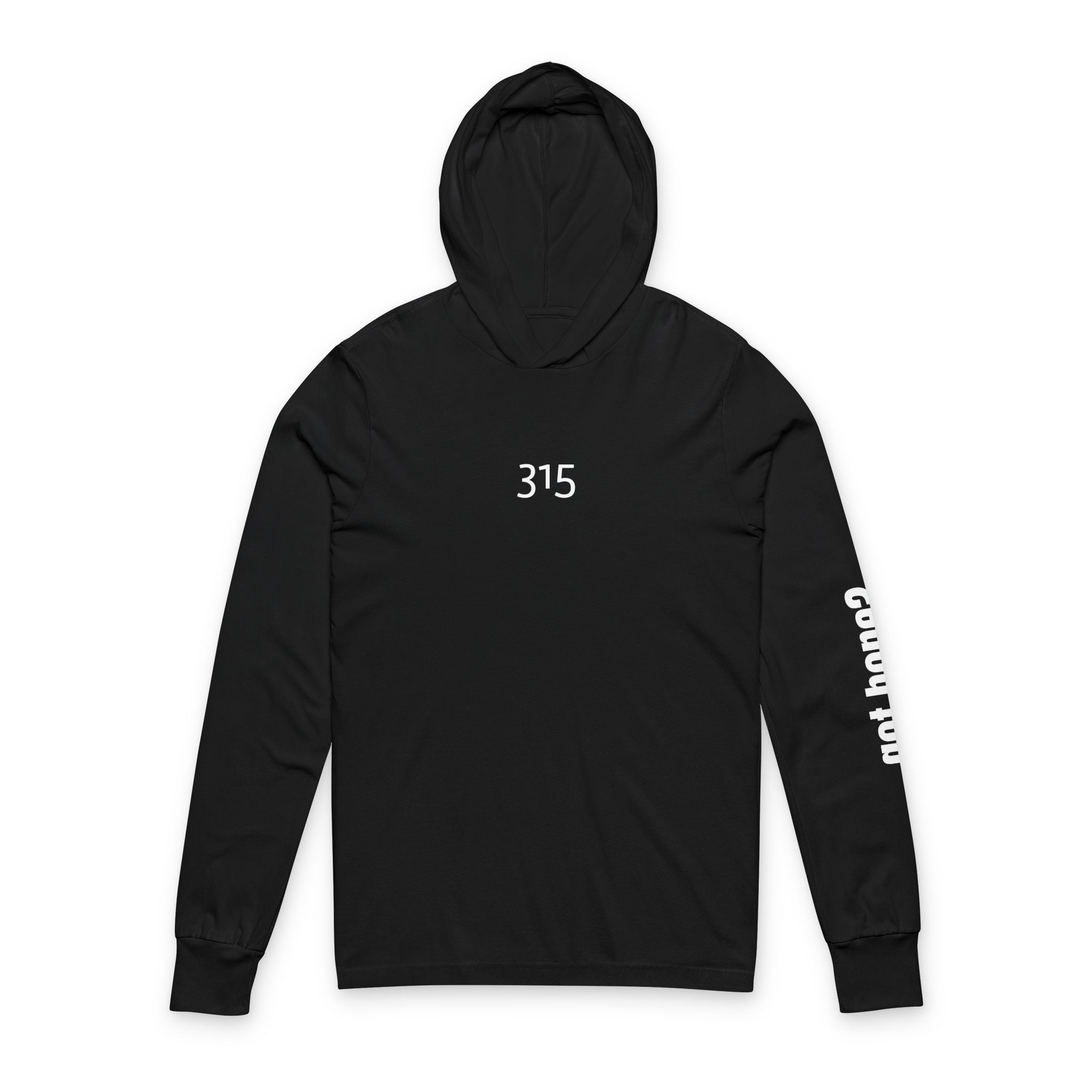 Multi Color Inspirational Unisex Hooded Long Sleeve Tee - "This Isn't the End of My Story"