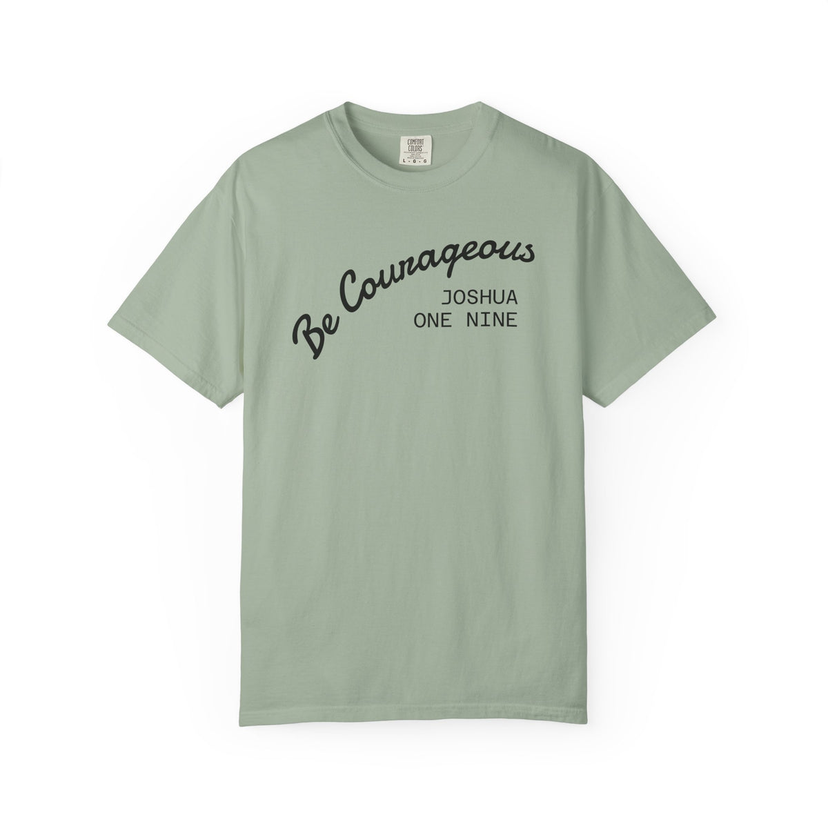 01 - Courageous Joshua One Nine Multi Colors Graphic T-Shirt