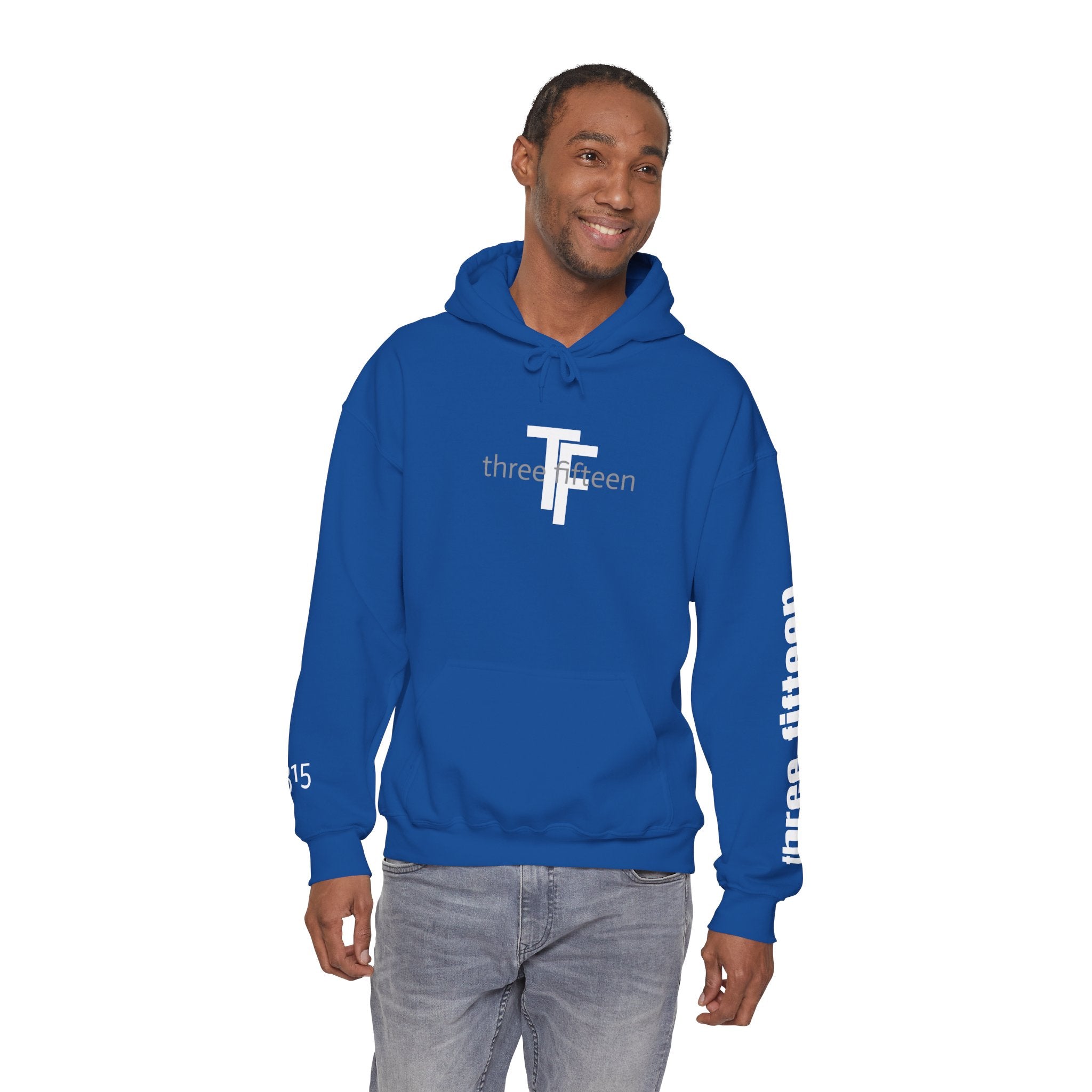 16 - Multi Color Printed Three-Fifteen Inspirational Quote Hoodie - This Isn't The End Of My Story