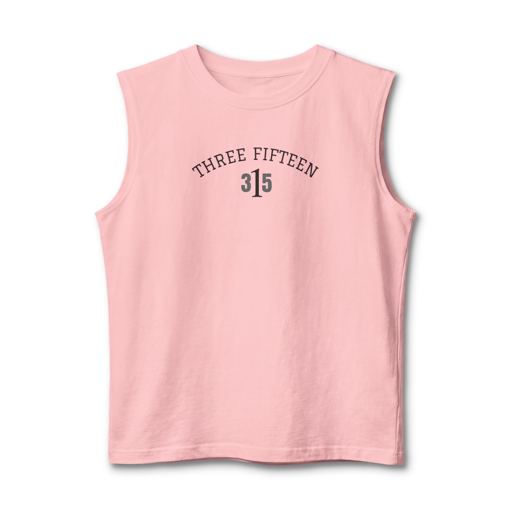 1131 - Muscle Tank — 'the 315' Minimalist Fitness Graphic Tank Top