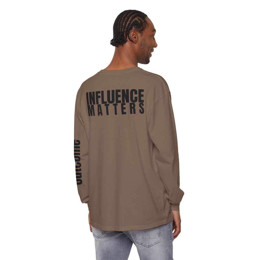 Influence Matters Unisex Long Sleeve T-Shirt - Inspirational Casual Wear