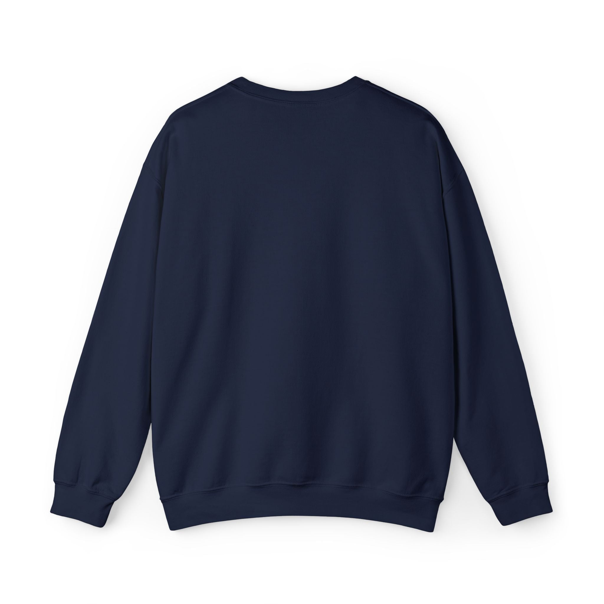 15 - Minimal '315' Embroidered Logo Crewneck Sweatshirt — White Casual Pullover