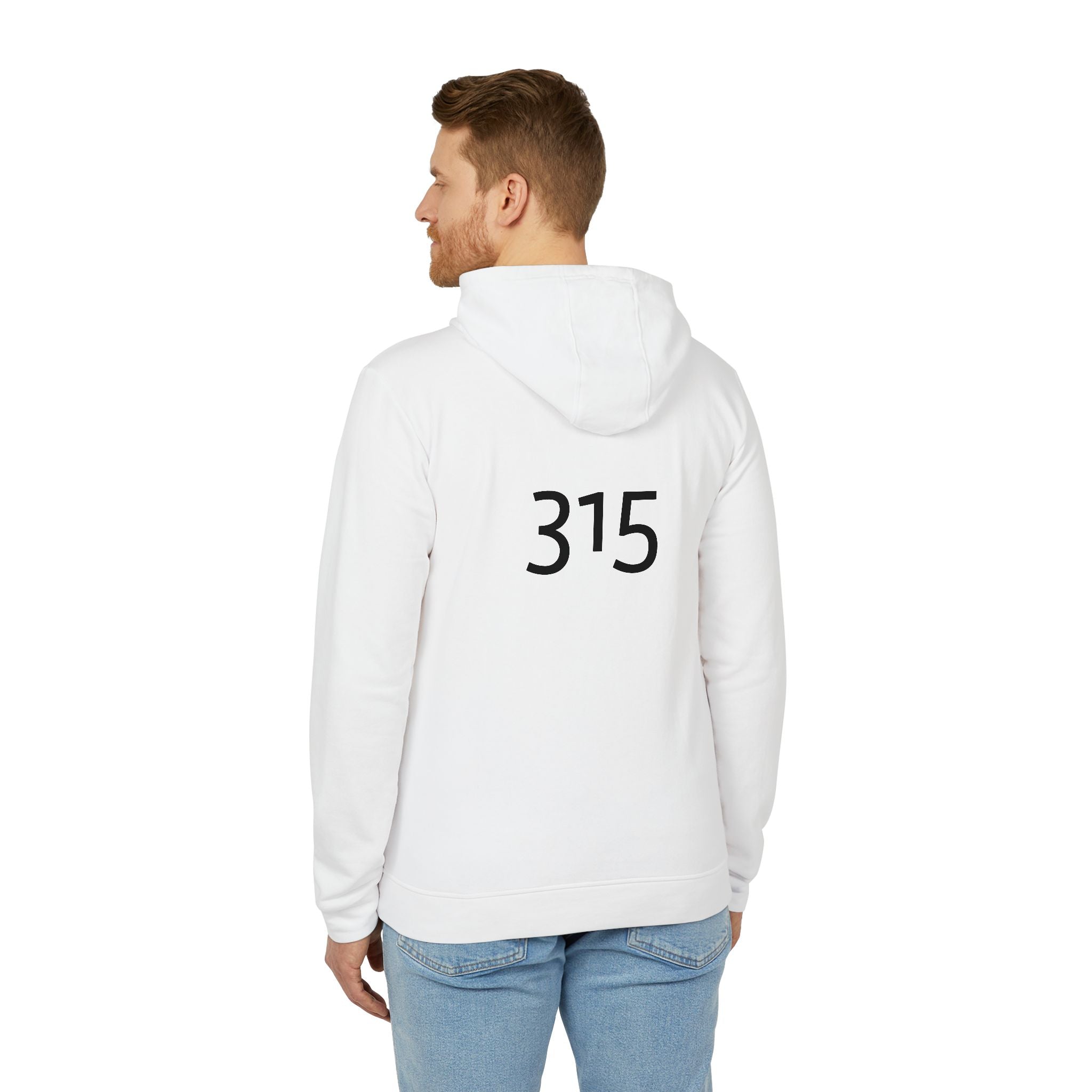 16 - Three Fifteen Adidas Hoodie (315 Back Print)