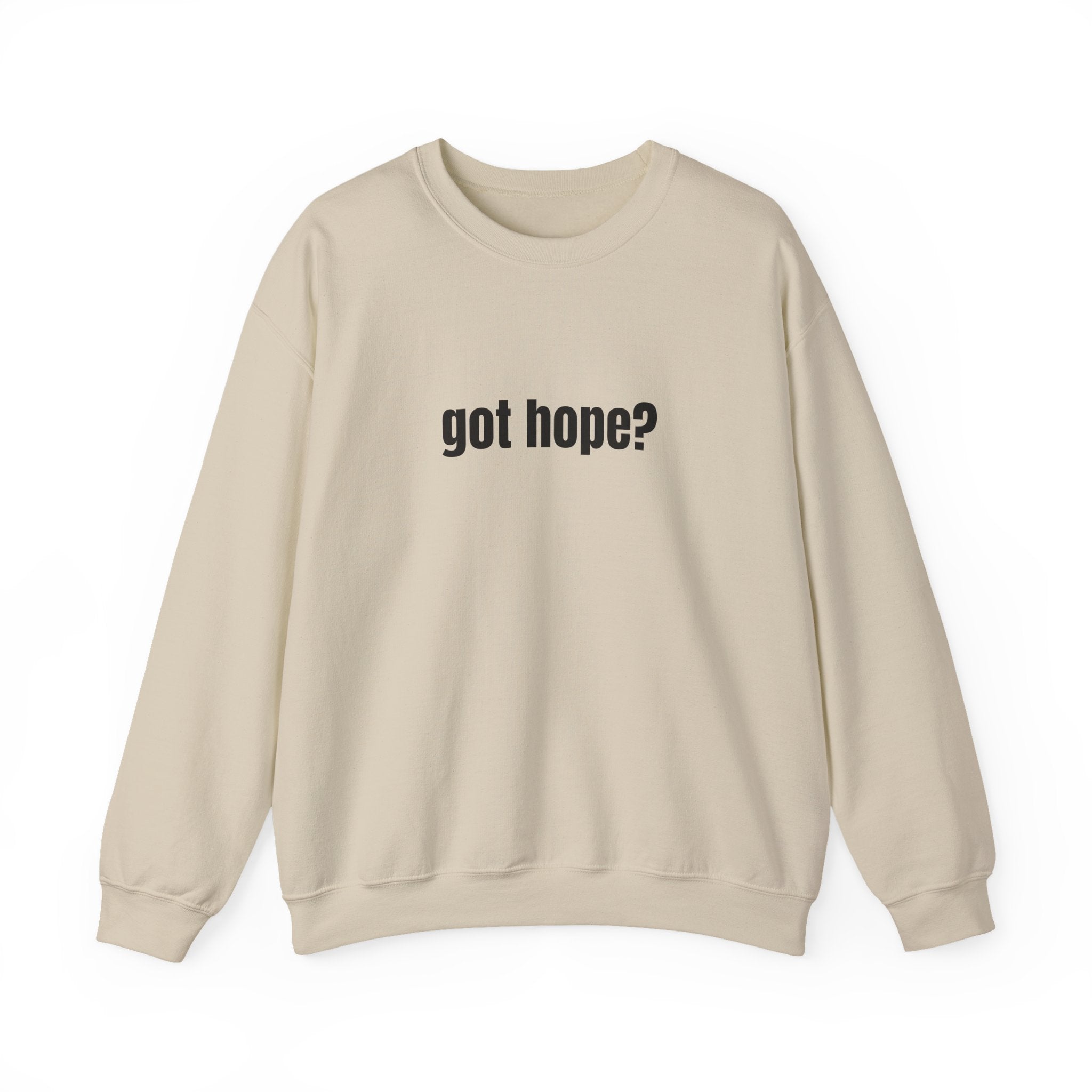 Multi Colors "This Isn't the End of My Story" Inspirational Crewneck Sweatshirt - "Got Hope?" & "This Isn't The End of My Story"