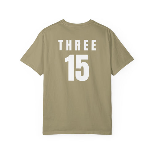 1 - Three 15 Multi Colors Front and Back Graphic T-Shirt