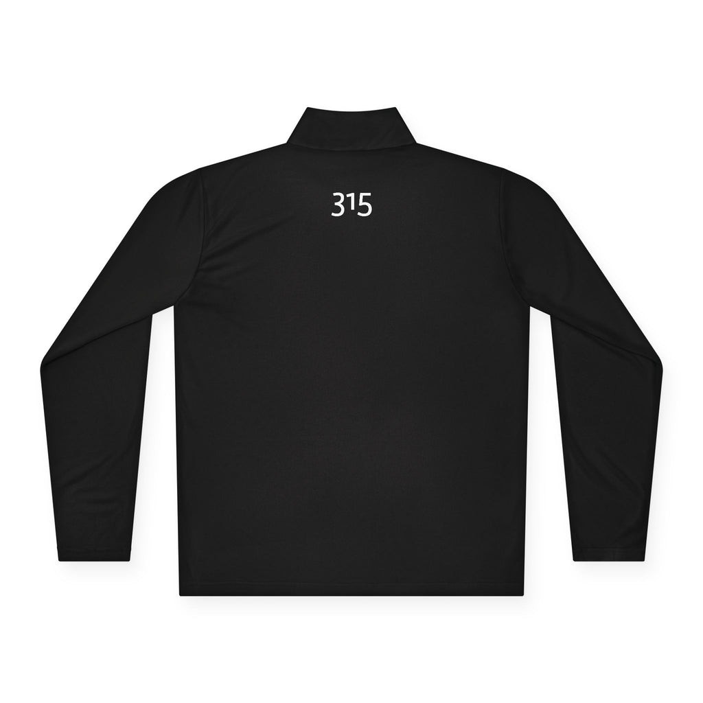 Multi Color Unisex Quarter-Zip Pullover with 315 Design – Stylish Comfort for Every Occasion