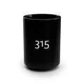 33 - Mug Inspirational Coffee Mug - 315 15oz Black Ceramic