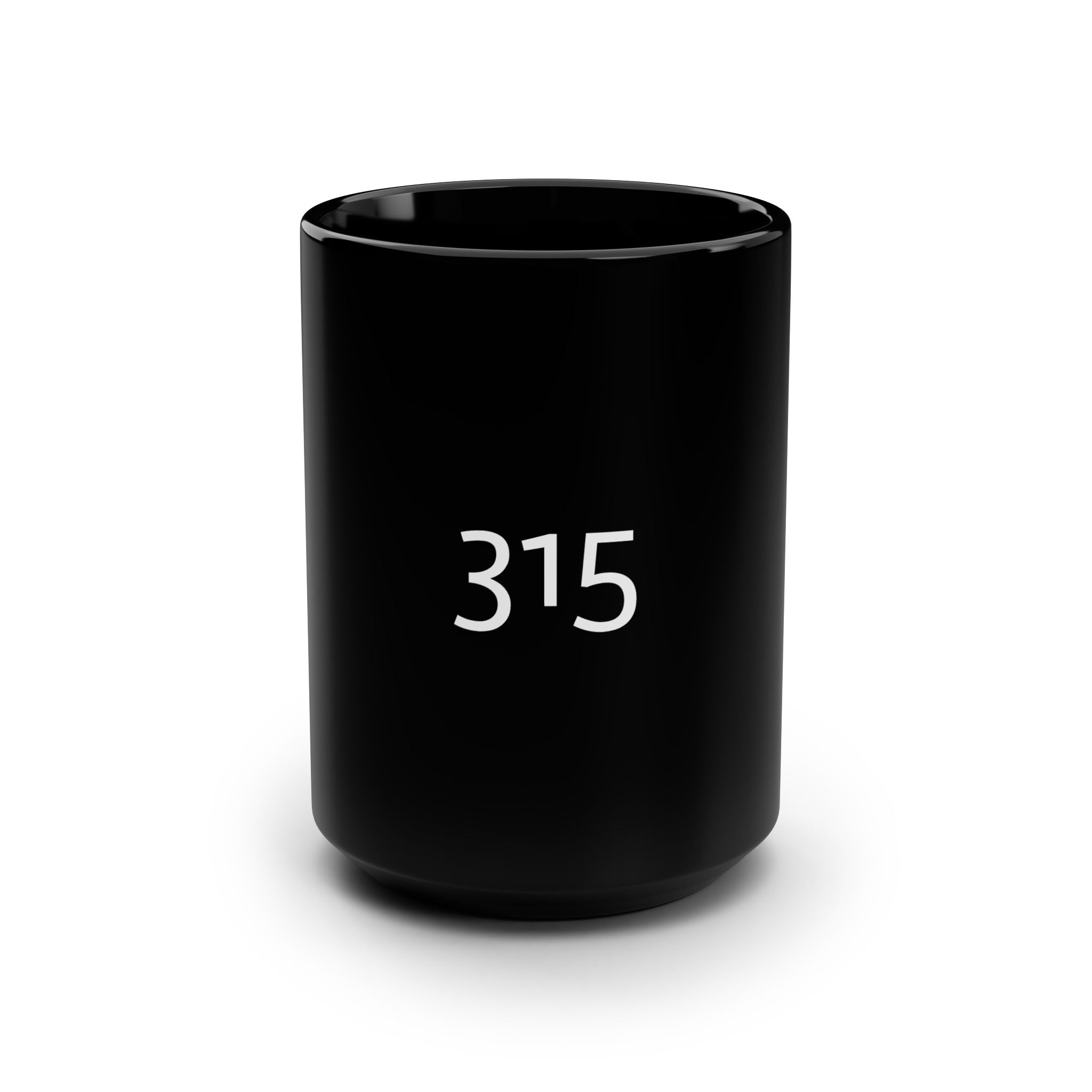 33 - Mug Inspirational Coffee Mug - 315 15oz Black Ceramic