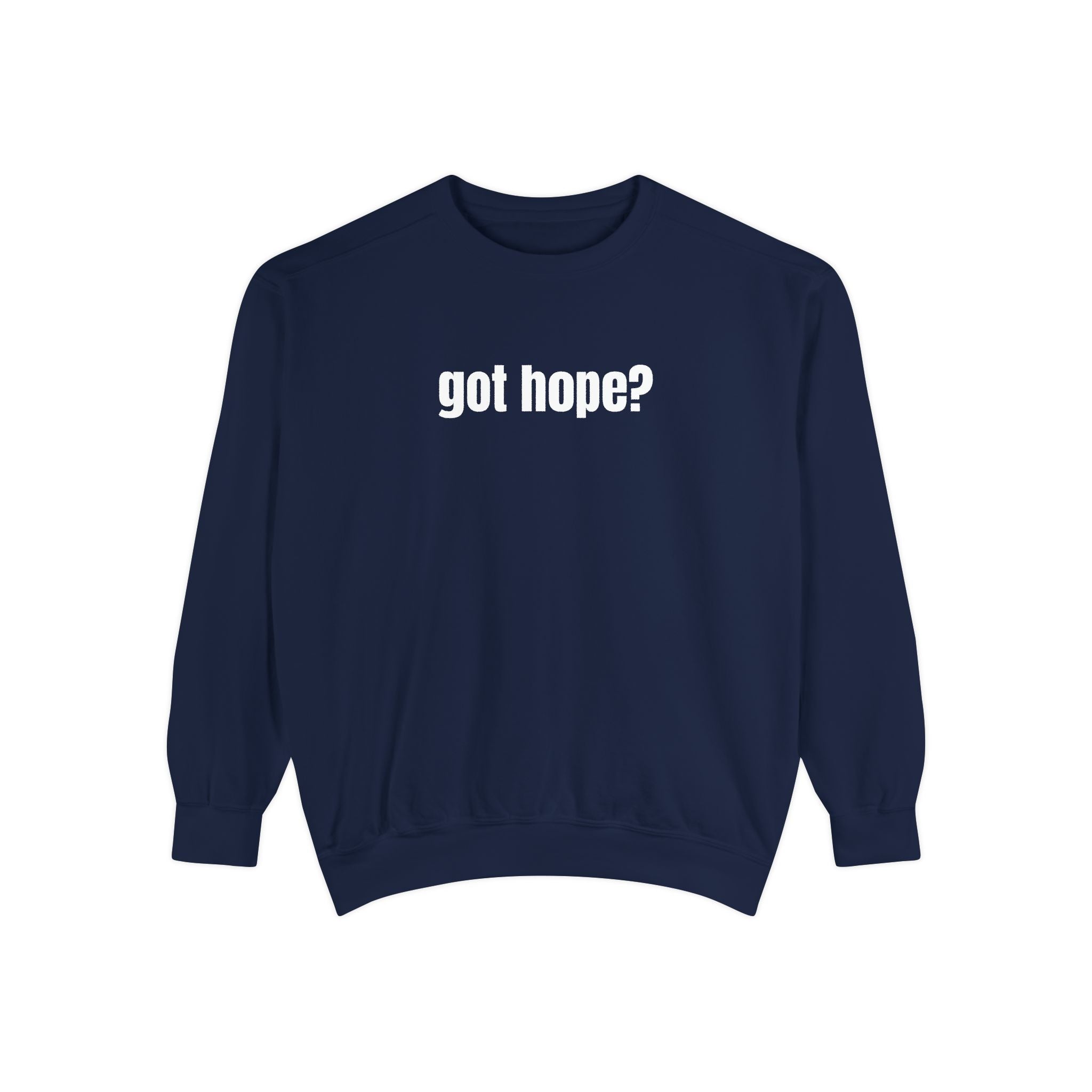 15 - Got Hope - Multi Color Cozy “A Helping Hand” Unisex Garment-Dyed Sweatshirt for Everyday Comfort