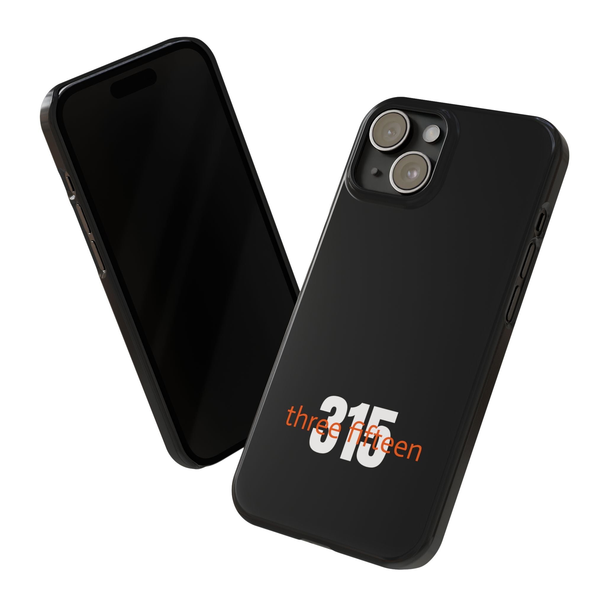 36 - Phone case 315 Slim Phone Case — Motivational Black Protective Cover