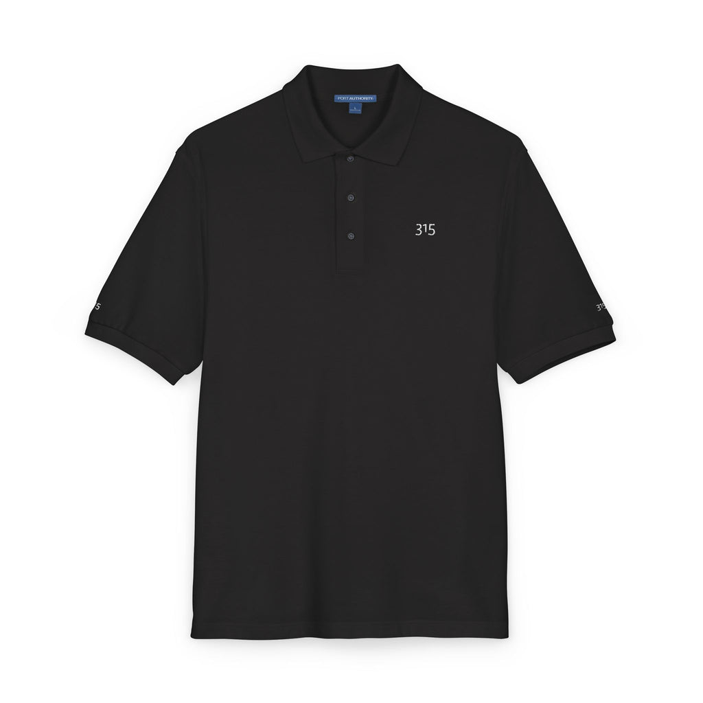 114 - Polo Style 315 Front and Sleeve Multi Color Sleek Embroidered Unisex Polo Shirt - Casual Elegance for Every Occasion