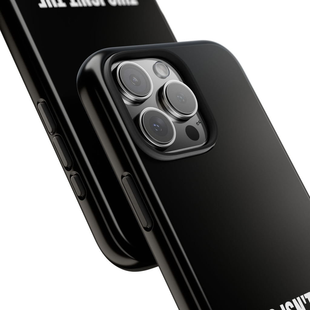 36 - Phone case Tough Phone Case — "This Isn't the End of My Story" Motivational Black Protective Cover